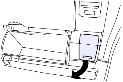 Nissan Xterra N50 (2010-2015) – zekering- en relaiskast
